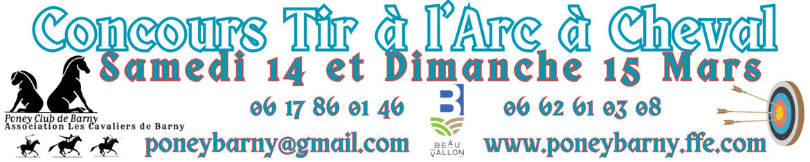 Voltige - Tir à l'Arc à Cheval - Polo - Baby Poney